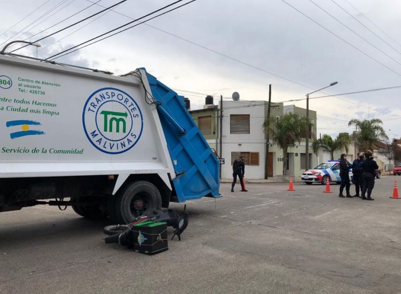 Otro motomandado herido en accidente de trnsito